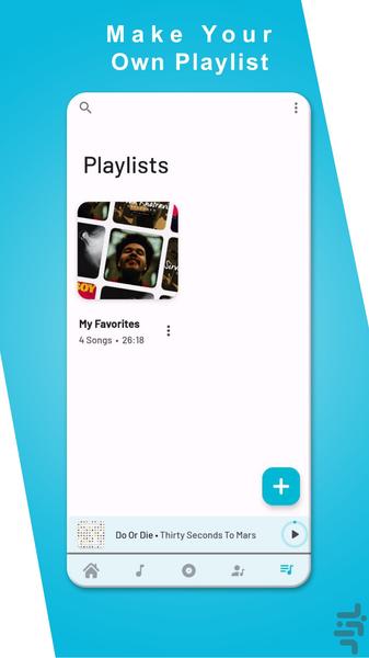 Melodica Music Player - Image screenshot of android app