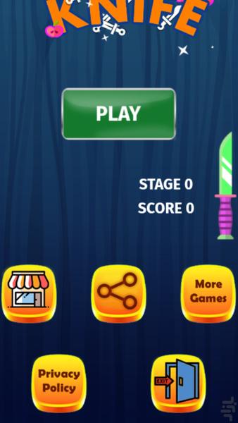 throwing knife - Gameplay image of android game