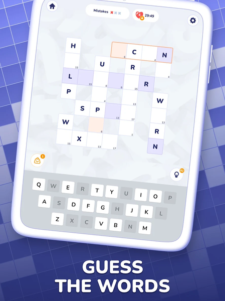 Crossword Book-Word Puzzles - عکس بازی موبایلی اندروید