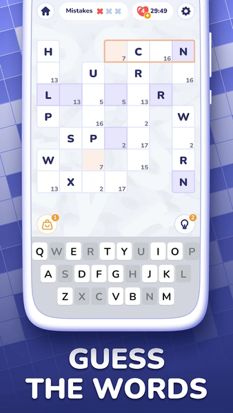 Crossword Book－Word Puzzles - عکس بازی موبایلی اندروید
