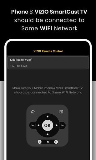 Vizio Smart TV Remote - عکس برنامه موبایلی اندروید