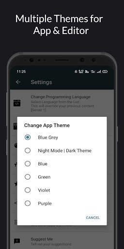 Code IDE : Compiler & Editor - عکس برنامه موبایلی اندروید