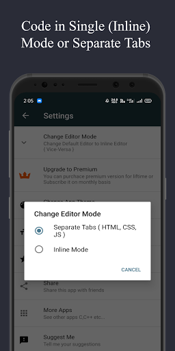Learn Web Development - عکس برنامه موبایلی اندروید