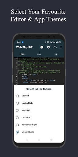 Learn Web Development - عکس برنامه موبایلی اندروید
