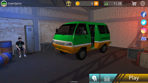 Angkot d Game - Gameplay image of android game