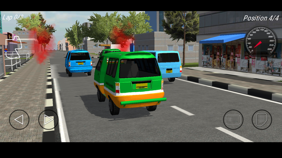 Angkot : Street Racing - Gameplay image of android game