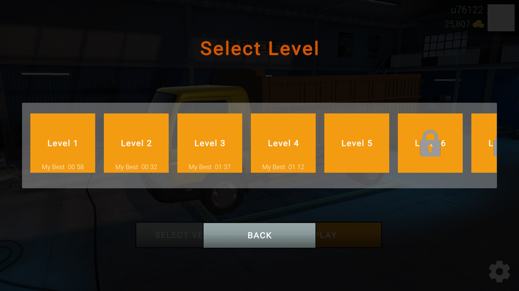 Extreme Truck Driving - Gameplay image of android game