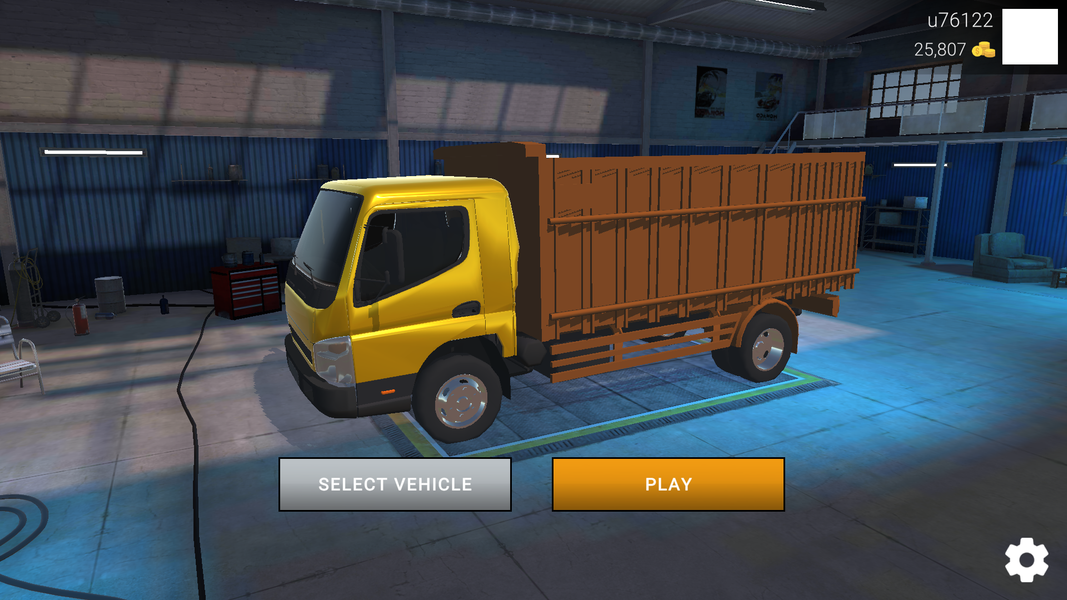 Extreme Truck Driving - Gameplay image of android game
