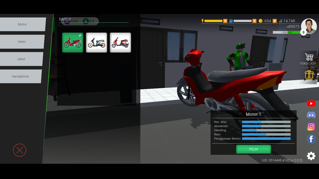 Ojol The Game - Gameplay image of android game