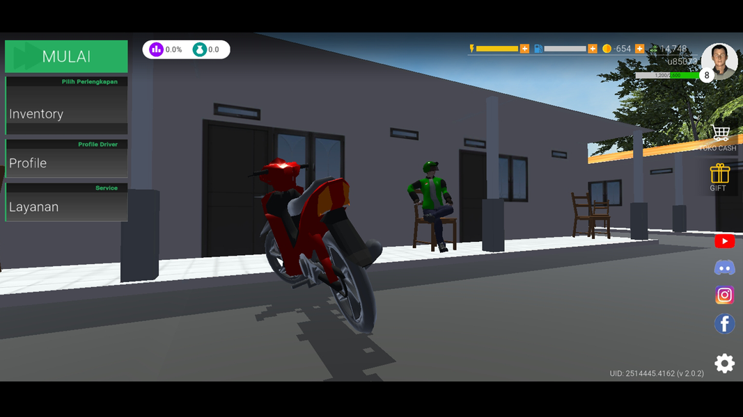 Ojol The Game - Gameplay image of android game
