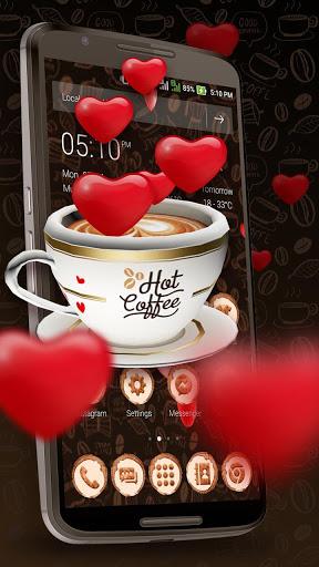 3D Friendship Coffee Love Theme - عکس برنامه موبایلی اندروید