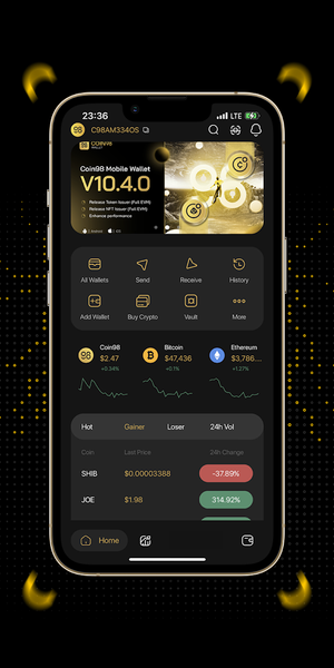 Coin98 Super Wallet - Image screenshot of android app