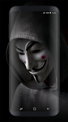 Anonymous Black Background HD Desktop Wallpapers 34058 - Baltana