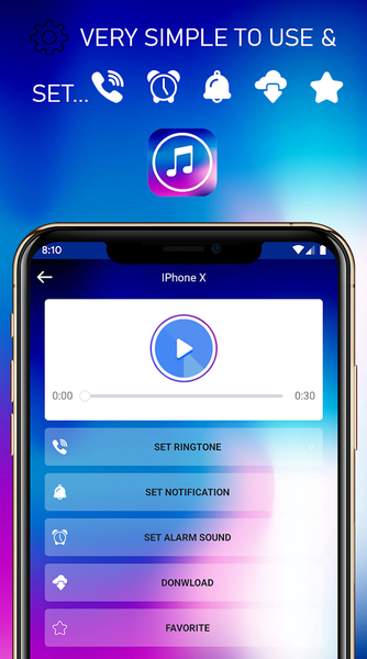 Ringtones for iPhone - عکس برنامه موبایلی اندروید