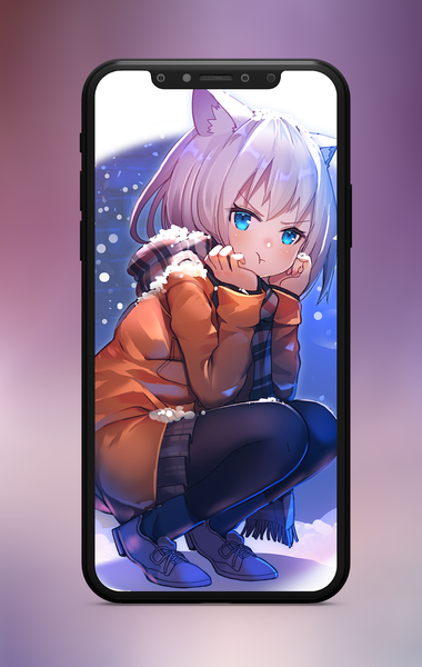 Anime Wallpaper: Girl Cute - عکس برنامه موبایلی اندروید