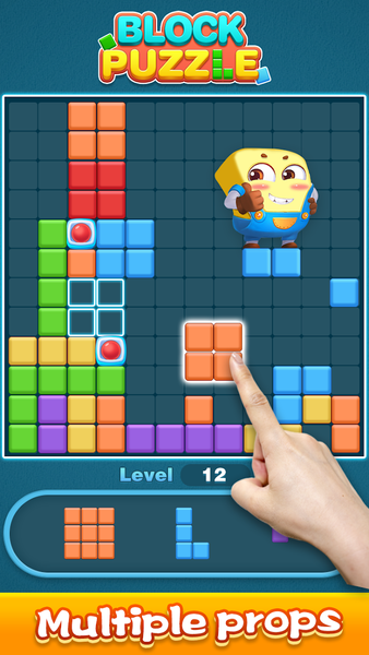 Block Puzzle - Gameplay image of android game