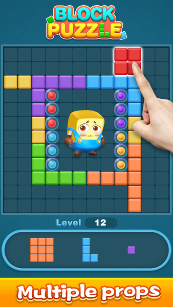 Block Puzzle - Gameplay image of android game