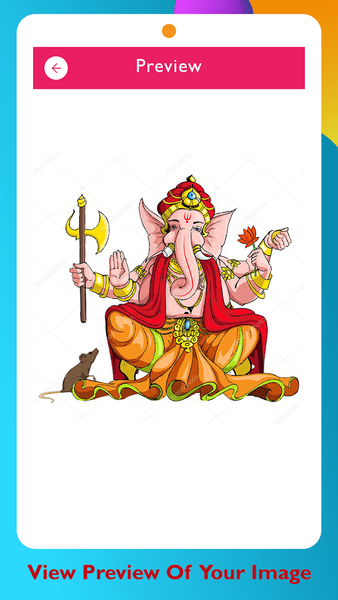 Lord Ganesha Paint & Color - Gameplay image of android game