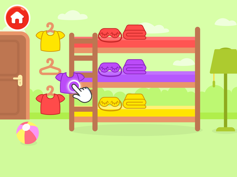 Learning Colors for Kids ۲-۵ - عکس بازی موبایلی اندروید