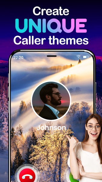 Call Theme: Caller Screen App - Image screenshot of android app