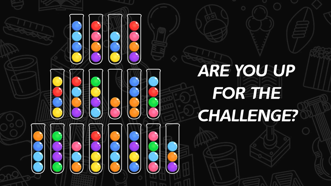 Ball Sort Game: Bubble Sort - عکس بازی موبایلی اندروید