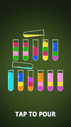 Color Water Sort -Brain Puzzle - Image screenshot of android app
