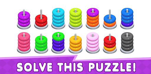 Color Stack Sort Puzzle - Colo - Gameplay image of android game
