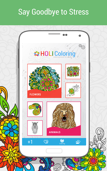 Coloring Book for Adults - Image screenshot of android app