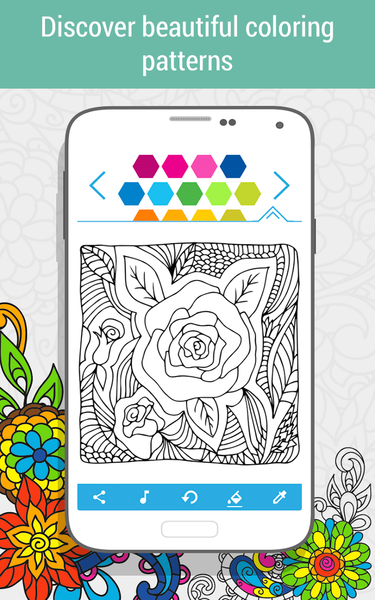 Coloring Book for Adults - Image screenshot of android app