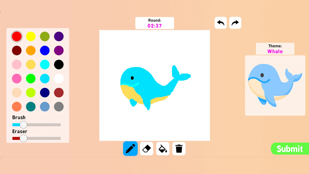 Coloring games: speed drawing - Image screenshot of android app