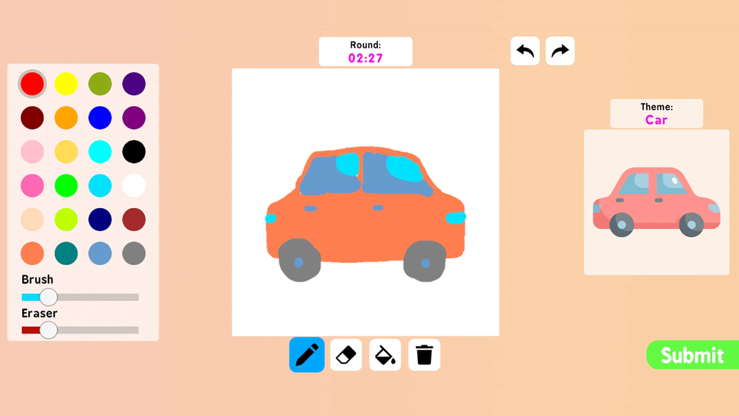 Coloring games: speed drawing - Image screenshot of android app