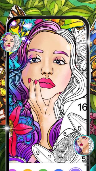 Paint by Number 2024 - کتاب رنگ آمیز - Image screenshot of android app