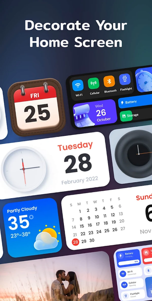 Color Widgets iOS - iWidgets - عکس برنامه موبایلی اندروید