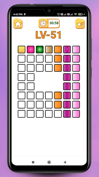 Colour puzzle game: Brain game - عکس بازی موبایلی اندروید