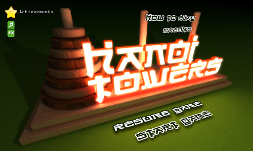The Hanoi Towers Lite - عکس برنامه موبایلی اندروید