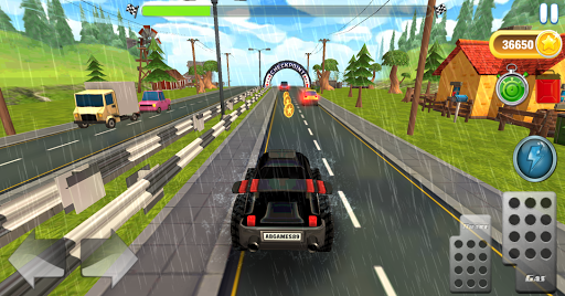 Cartoon Racer ۳D - عکس بازی موبایلی اندروید