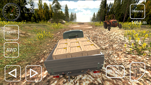 OffRoad Cargo Pickup Driver - Gameplay image of android game