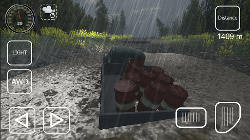 OffRoad Cargo Pickup Driver - Gameplay image of android game