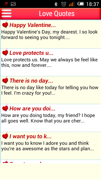 Love SMS in English Offline - Image screenshot of android app