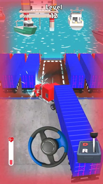 Cargo Truck Parking - Gameplay image of android game