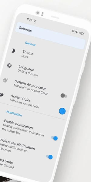 Bitvelo - internet speed meter - Image screenshot of android app
