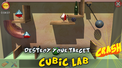 Cubic Lab ۳D: Puzzle pieces & - عکس بازی موبایلی اندروید