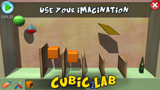 Cubic Lab ۳D: Puzzle pieces & - عکس بازی موبایلی اندروید