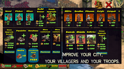 Empire at War 2 - Gameplay image of android game