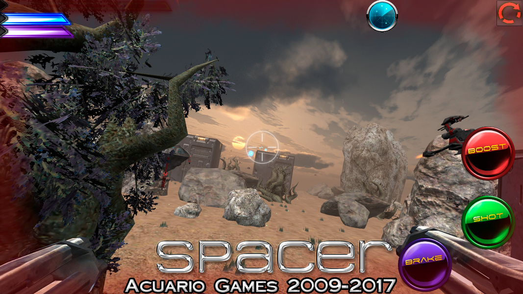 Spacer: Shooter 3d - عکس برنامه موبایلی اندروید