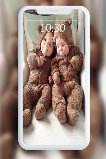 Cute Baby Wallpaper - Image screenshot of android app