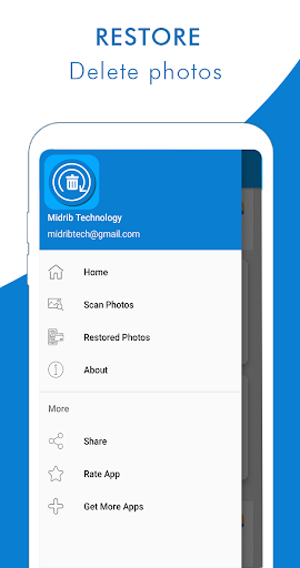 Photo Recovery Deleted Photos - عکس برنامه موبایلی اندروید