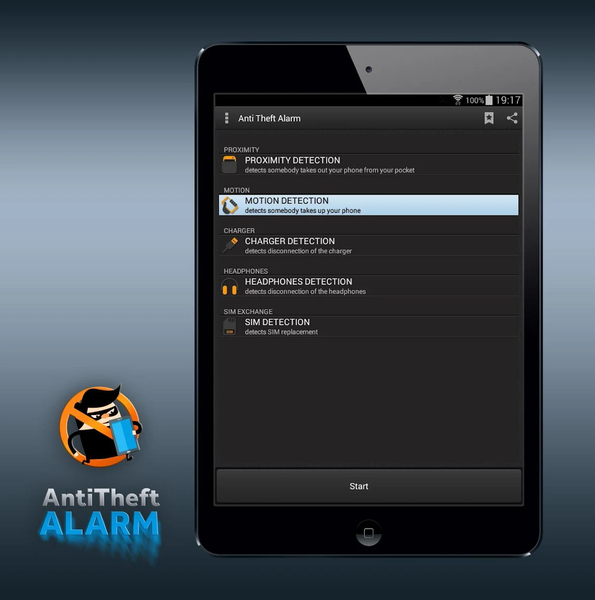 Anti Theft Alarm - عکس برنامه موبایلی اندروید