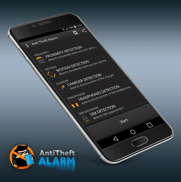 Anti Theft Alarm - عکس برنامه موبایلی اندروید