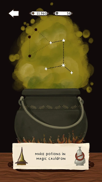 Olivia the Witch. Potion store - عکس بازی موبایلی اندروید